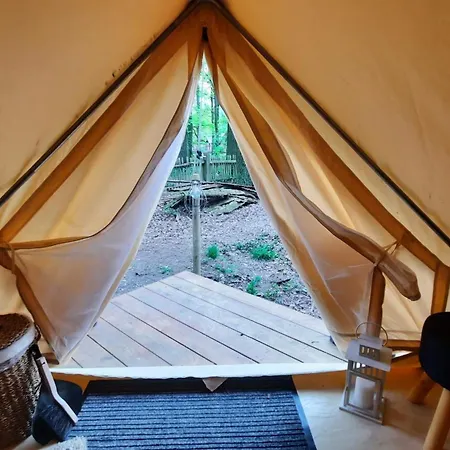 Οργανωμένο κάμπινγκ Glamping Im 4 M Zelt Auf Dem Bauernhof *